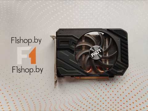 фото видеокарта palit gtx 1660 ti stormx oc 6gb 0