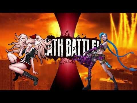 junko enoshima vs jinx (danganronpa vs league of legends) death battle song make bye ai