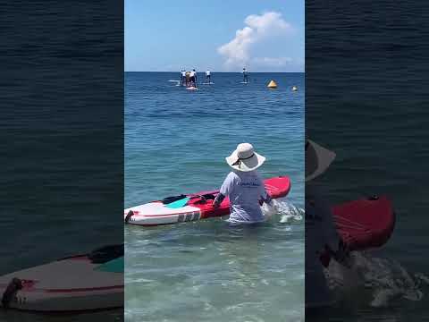 1ère compétition de Paddle en Martinique avec Paddle Fit plage dés anses d’Arlet Frédéric Philippy