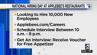 Applebee’s National Hiring Day