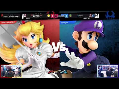 Jimrude (Peach) vs Ewok (Luigi) - Fire & Ice #15 Losers Quarter Finals