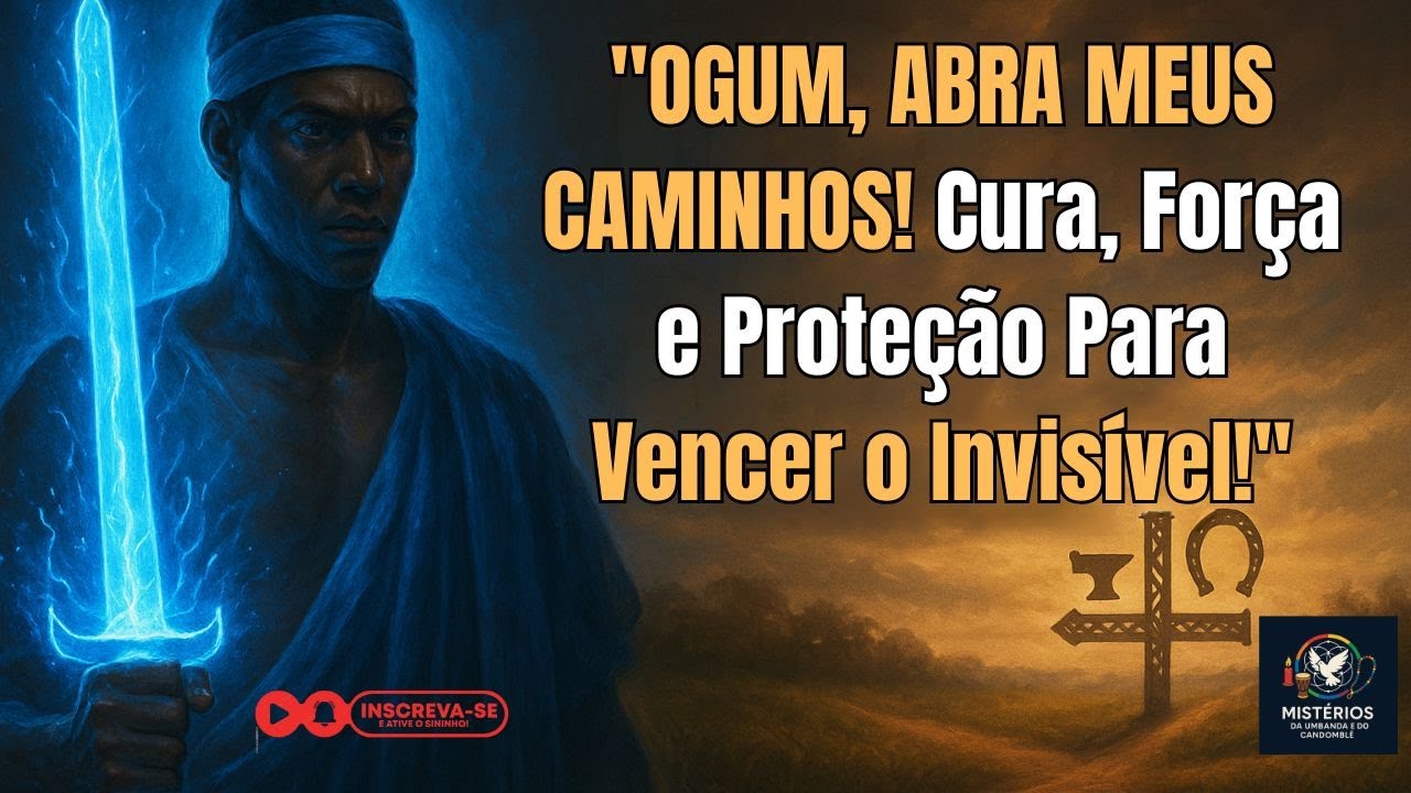 "OGUM, ABRA MEUS CAMINHOS! Cura, Força e Proteção Para Vencer o Invisível!"