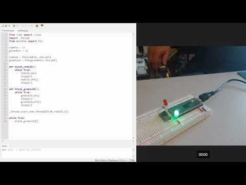 PICO, micropython, Threading