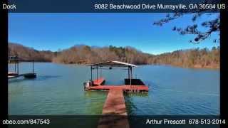 preview picture of video 'Sold By Arthur Prescott!  Lake Lanier Waterfront Lot 8082 Beachwood Drive Murrayville GA 30564'