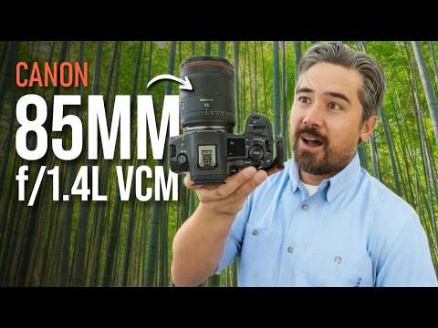 Canon's RF 85mm f/1.4L VCM Review: A True HYBRID Lens!