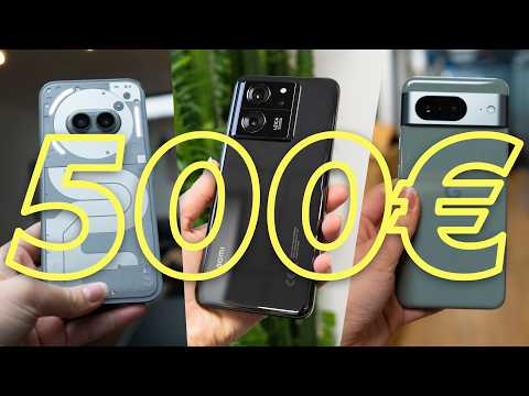 Die besten Smartphones unter 500€: Unsere Favoriten & Testsieger!