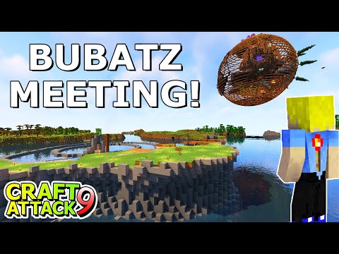 It's going to be HUGE! Bubatz Bay Meeting with EVERYONE! - Minecraft Craft Attack 9 #92