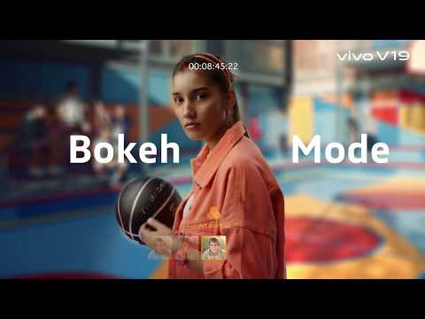 Video art portrait feature on the vivo V19