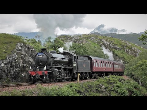 A Stunning Steam Train Journey Through the Scottish Highlands
