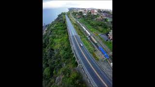 The train in fpv (ACIREALE) #music #shorts #rock #sicily #italy #acireale #dji #perte #trip #drone