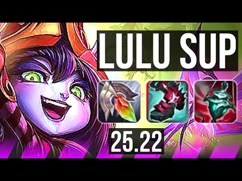 LULU & Ashe vs SENNA & Sivir (SUP) | KR Master | 25.22