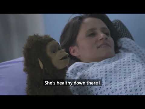 Took my monkey to the gynaecologist!