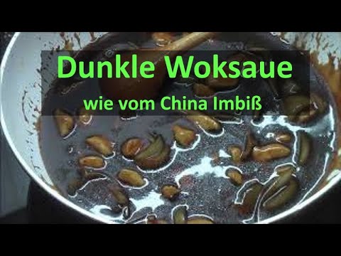 Dunkle Woksauce  - Wie vom China Imbiss um die Ecke -