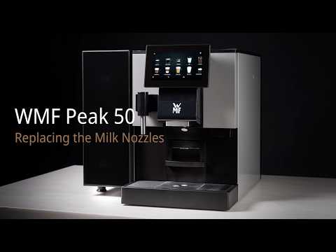 WMF Peak 50 - Αντικατάσταση ακροφυσίων γάλακτος