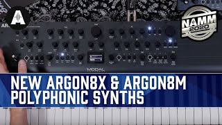 Video thumbnail for Modal Electronics Just Got Bigger! - NEW Argon8X & Argon8M Synthesizers - NAMM 2020 by Andertons Synths, Keys and Tech