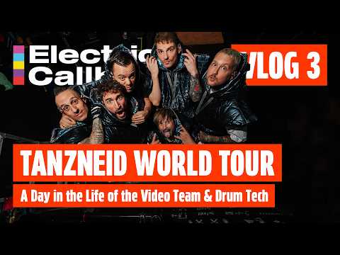 Electric Callboy TANZNEID WORLD TOUR Vlog #3 – A Day in the Life of the Video Team & Drum Tech