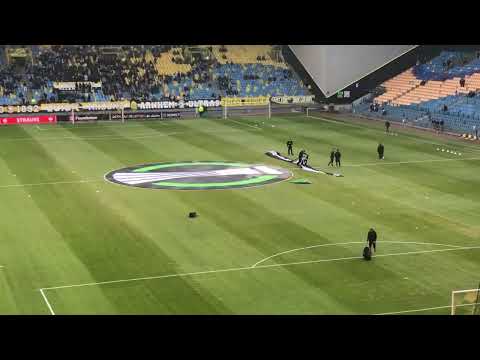 10/3/22 Vitesse vs AS Roma 0-1 ... la Gelredome di Arnhem dal nostro settore giallorosso