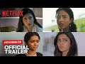 Pitta Kathalu Official English Trailer Shruti Haasan Eesha Rebba Amala Paul Saanve Megghana