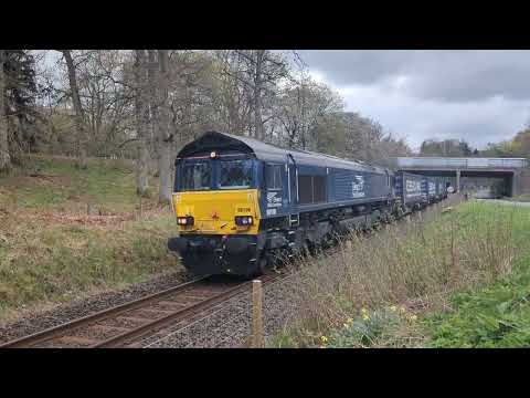 DRS 66108 on 4D47 Inverness - Mossend