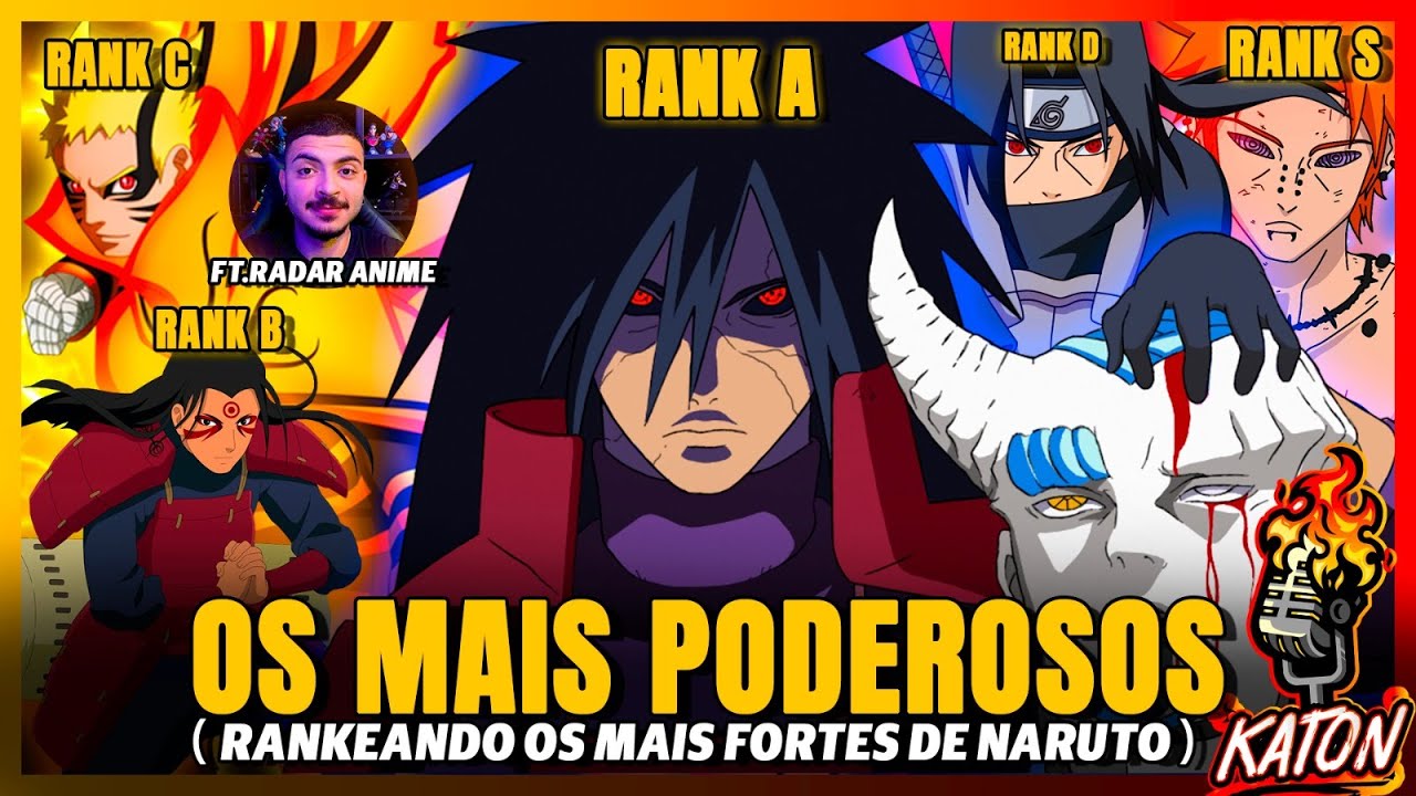 ESCOLHENDO os NINJAS mais PODEROSOS de NARUTO!! TENTEN🔥 ft Kamuz (RADAR ANIME) - KATON Podcast #108