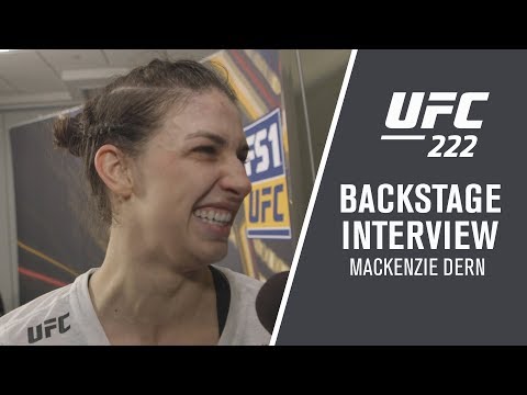 UFC 222: Mackenzie Dern - "I Know I'm Becoming a Better and Better Fighter"