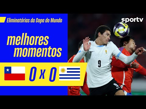 Gols e lances de Chile x Uruguai