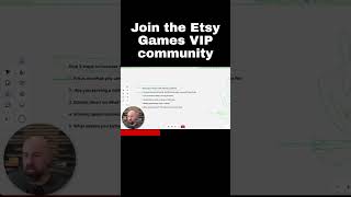 Join the Etsy Games VIP community