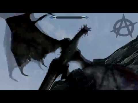 Dovahkiin Level 140 Vs Ebony Warrior LEGENDARY DIFFICULTY - SKYRIM