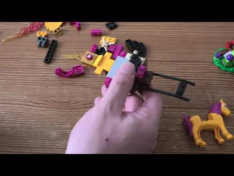 Building Lego Elves Azari & The Golden Forest Escape SET 41186 4K