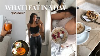 what i eat in a day 🍂 | cosy autumn edition
