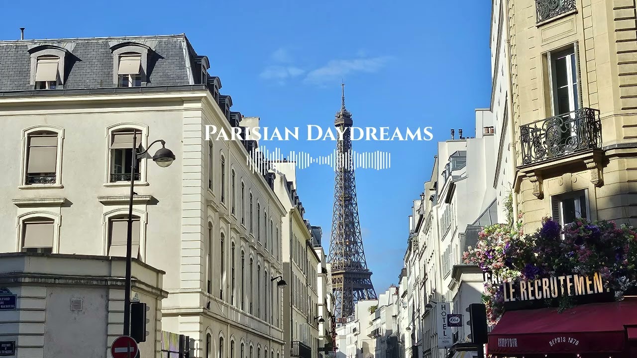 Relaxing & Cozy Music for a Parisian Daydream #relaxingmusic #calmmusic #paris #cafe #playlist #jazz