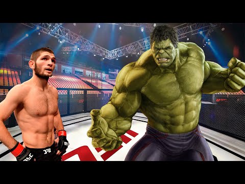 UFC 4 l Bruce Lee vs Hulk Marvel PS 5 - CRAZY FIGHT