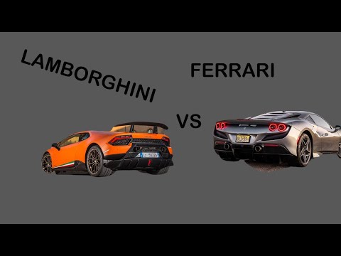 Huracan Performante VS F8 tributo (reupload)