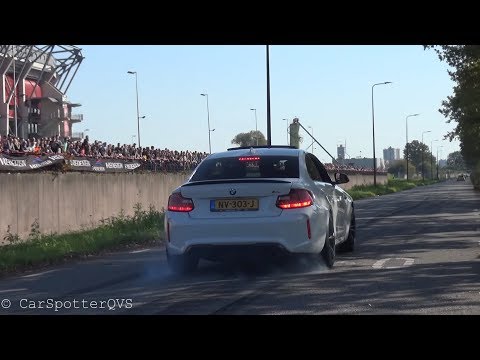 BEST OF BMW M2 F87 - Akrapovic, Fi Exhaust - REVS, Burnout and Accelerations!