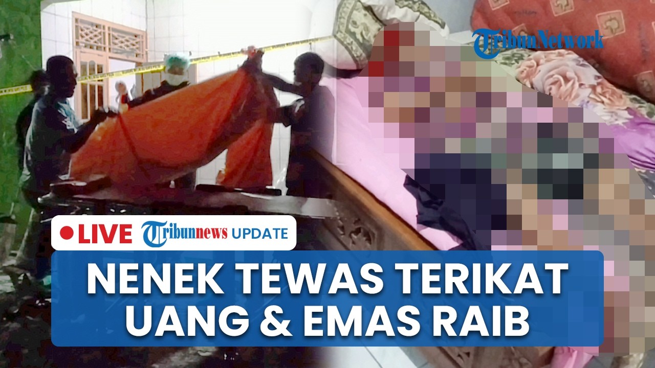 LIVE: Nenek di Subang Ditemukan Tewas Terikat di Rumah, Uang Puluhan Juta & Emas 50 Gram Raib
