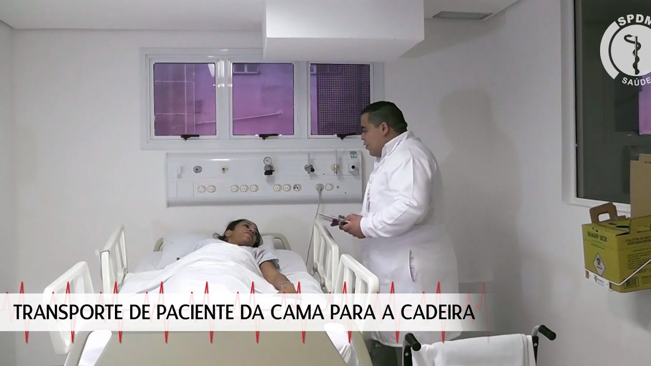 Transporte de Paciente da Cama para a Cadeira | Sua Saúde na Rede