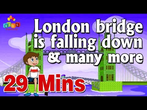 London Bridge Is Falling Down & More || Top 20 Most Popular Nursery Rhymes Collection