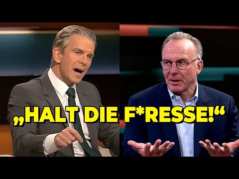 Karl Heinz Rummenigge eröffnete nach hitziger Auseinandersetzung die Markus Lanz Show