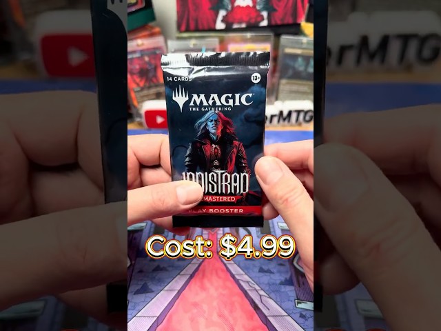 Vídeo relacionado con Magic: Magic The Gathering Innistrad Remasterizada Caja de Sobres de Juego, 36 Sobres (504 Cartas de MTG)