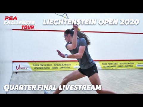 Squash: Liechtenstein Open 2020 - Quarter Final Livestream