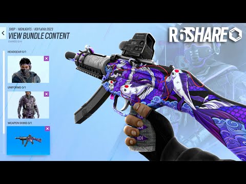 First Look at *NEW* R6 Share Skins in Rainbow Six Siege!