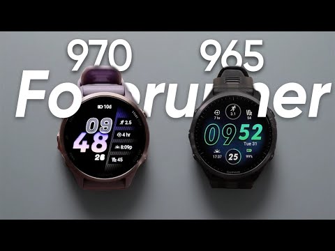 Garmin Forerunner 970 – Ist er 250 $ besser als der 965?