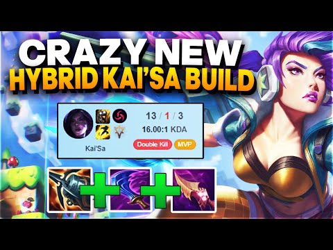 The Kai'Sa changes were a Huge Buff to Hybrid Kai'Sa - Kai'Sa ADC Gameplay