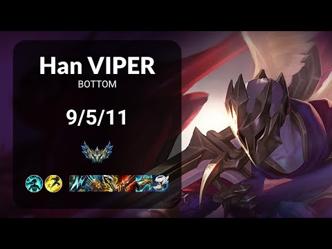 Han Viper Jhin vs Kai'Sa BOTTOM - KR  Patch 14.15