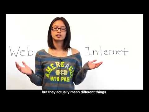 The difference between the Internet and the Web