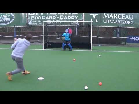 Veld Hockey sur Gazon Studiebeurs USA OverBoarder - Carole Van den Bosch
