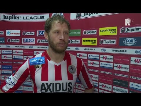 Michel Breuer na afloop van Den Bosch - Sparta