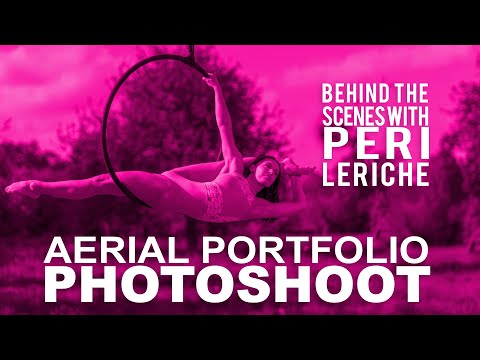 BTS Aerial Portfolio Photoshoot with - Peri Leriche