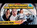 Chofer Millonario pone a prueba a pasajeros 😭 pierden recompensa