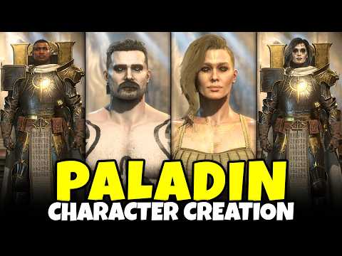 Paladin Character Creation - Diablo IV: Lord of Hatred (Male & Female, Full Customization, More!)
